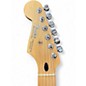 Used Fender Standard Stratocaster Left Handed Black Electric Guitar