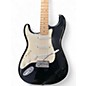Used Fender Standard Stratocaster Left Handed Black Electric Guitar