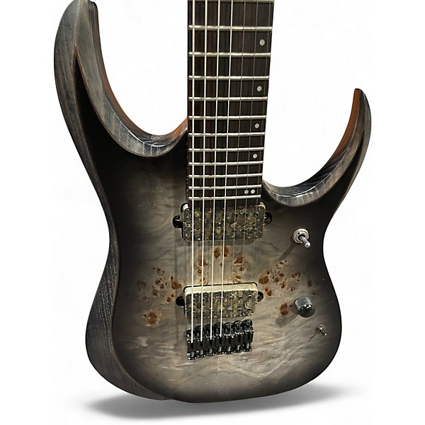 Used Ibanez rgd71alpha charcol Solid Body Electric Guitar