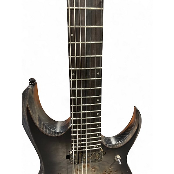 Used Ibanez rgd71alpha charcol Solid Body Electric Guitar