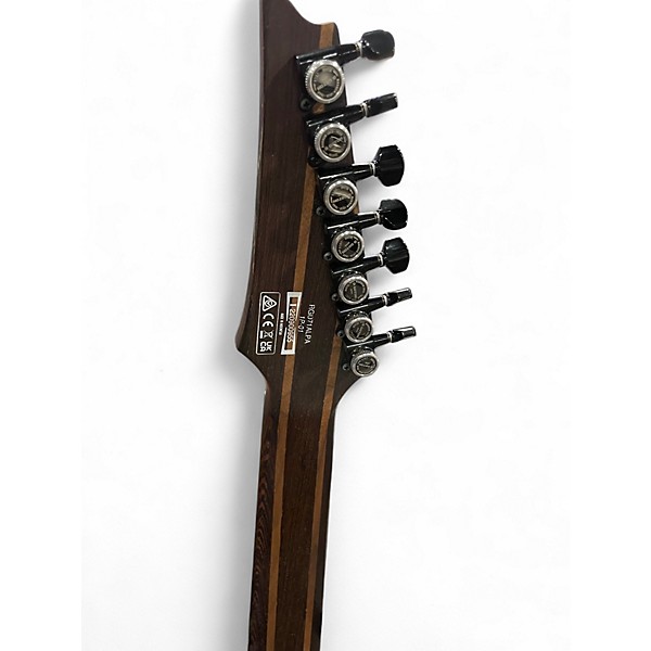 Used Ibanez rgd71alpha charcol Solid Body Electric Guitar