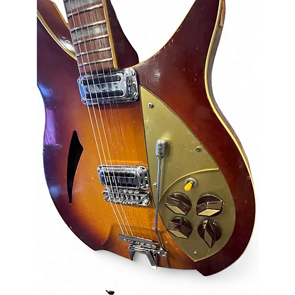 Vintage 1959 Rickenbacker 365 CAPRI MONO 2 Color Sunburst Hollow Body Electric Guitar