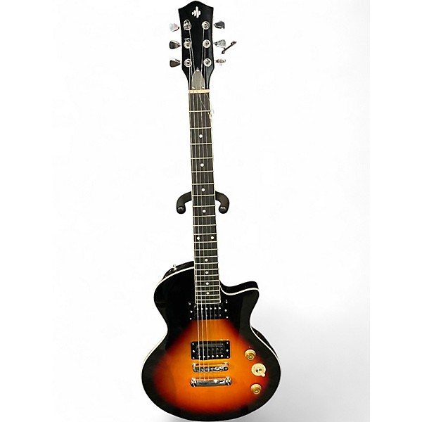 Used Donner DSC-128 2 Color Sunburst Solid Body Electric Guitar