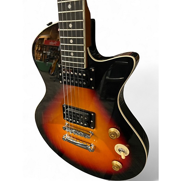 Used Donner DSC-128 2 Color Sunburst Solid Body Electric Guitar