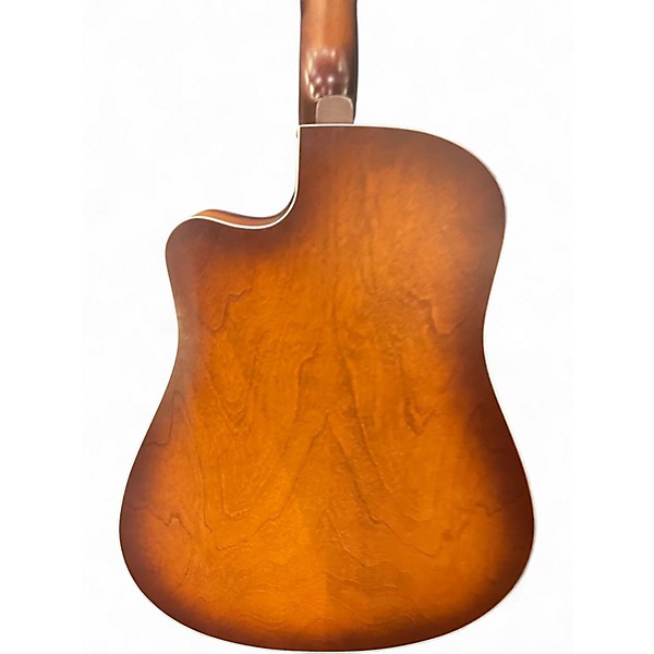 Used Seagull Entourage CW QIT AUTUMN BURST Acoustic Electric Guitar