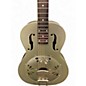 Used Gretsch Guitars G9210 Honey Dipper Round-Neck Brass Body Brass Resonator Guitar