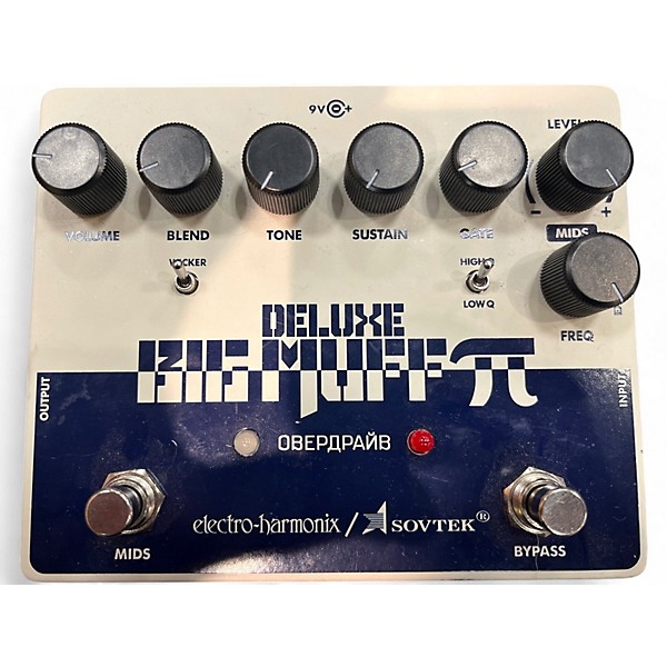 Used Electro-Harmonix Deluxe Big Muff Distortion Effect Pedal