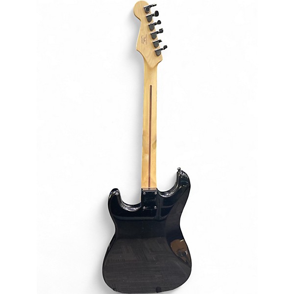 Used Squier Bullet Stratocaster HSS Black Solid Body Electric Guitar