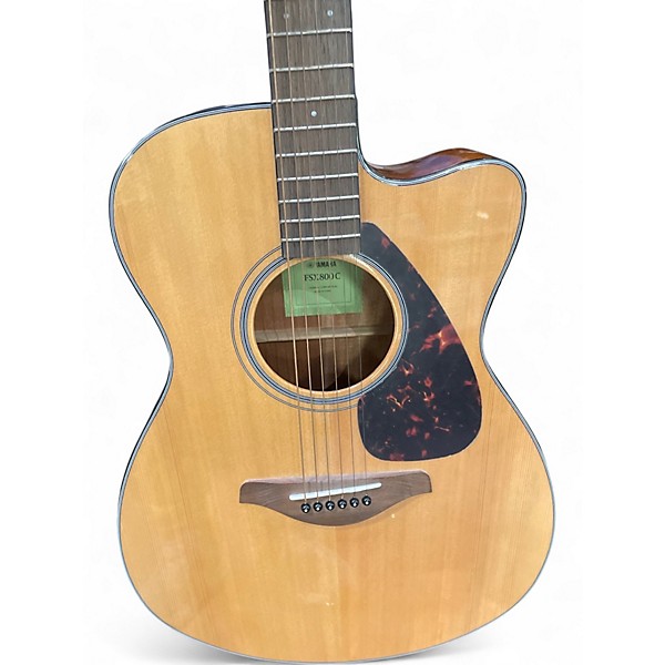 Used Yamaha FSX800C Natural Acoustic Electric Guitar