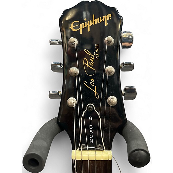 Used Epiphone PeeWee Les Paul BLACK Electric Guitar