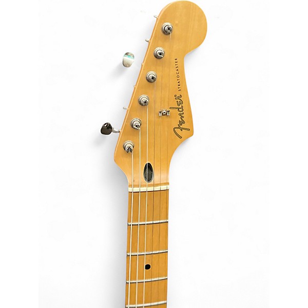 Used Fender Artist Series Jimmie Vaughan Tex-Mex Stratocaster Sunburst Solid Body Electric Guitar