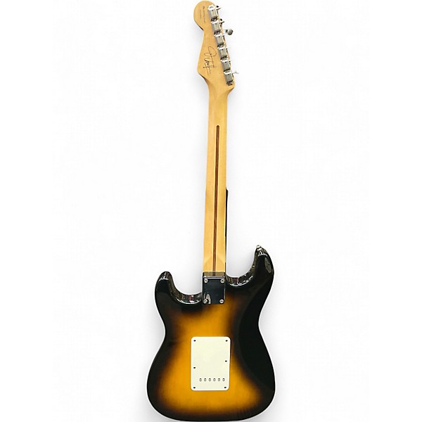 Used Fender Artist Series Jimmie Vaughan Tex-Mex Stratocaster Sunburst Solid Body Electric Guitar