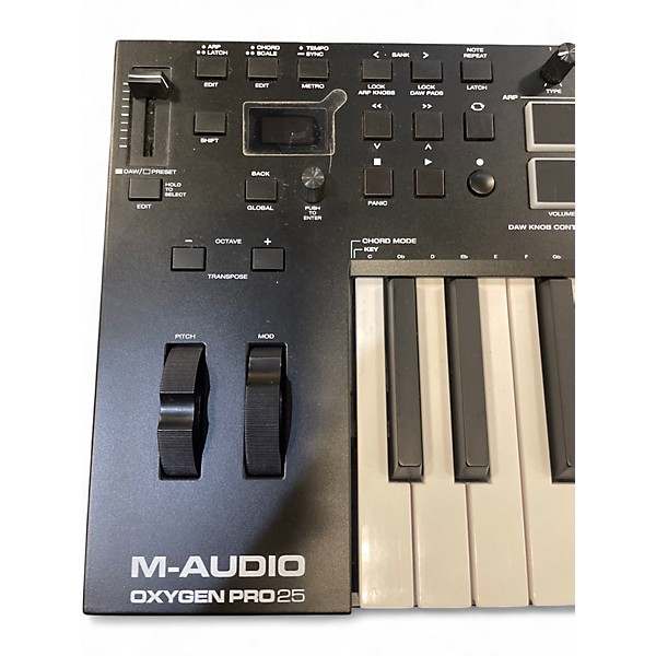 Used M-Audio Oxygen Pro 25 MIDI Controller