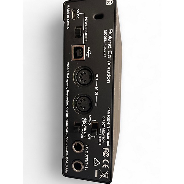 Used Roland Rubix 22 Audio Interface