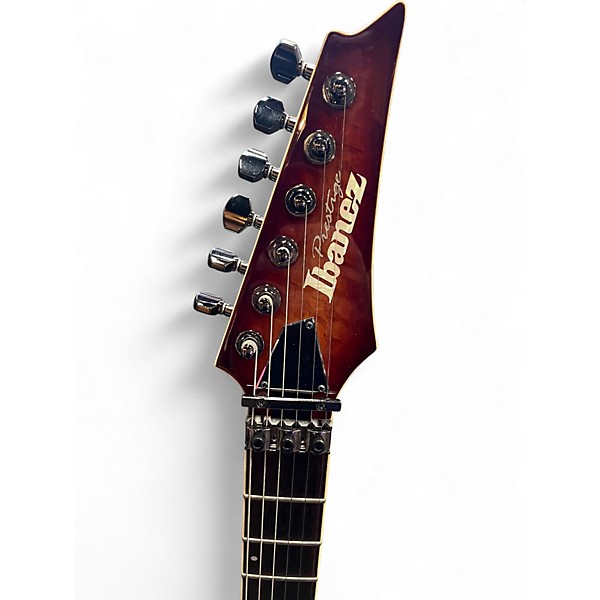 Used Ibanex Prestige S6570SK 2 Color Sunburst Solid Body Electric Guitar