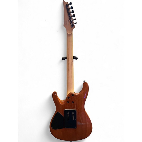 Used Ibanex Prestige S6570SK 2 Color Sunburst Solid Body Electric Guitar