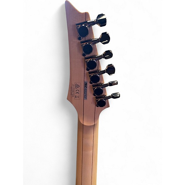 Used Ibanex Prestige S6570SK 2 Color Sunburst Solid Body Electric Guitar
