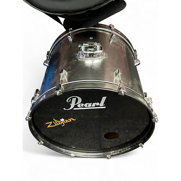 Used Pearl 5 Piece Forum Silver Drum Kit