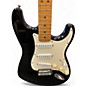Used Fender Standard Stratocaster BLACK Solid Body Electric Guitar