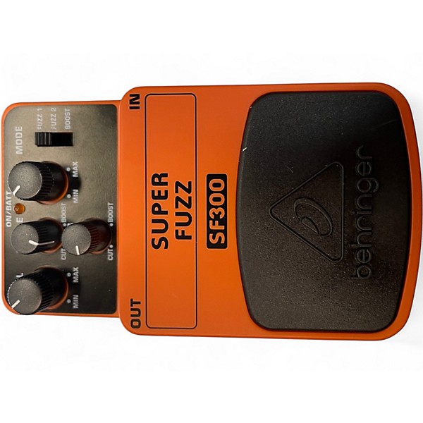 Used Behringer SF300 Super Fuzz Effect Pedal