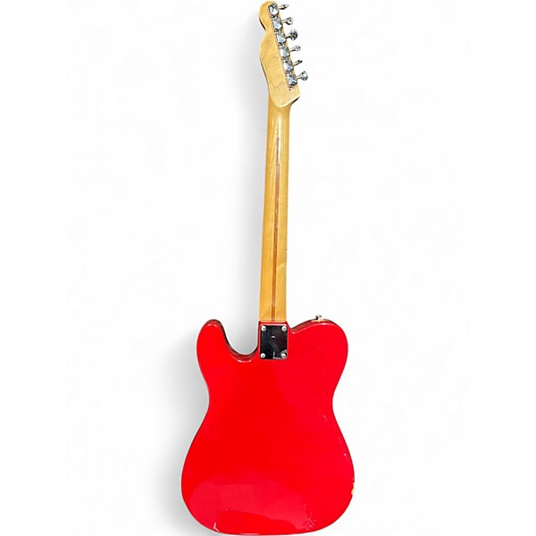 Used 1990s Squier TELE Hot Rod Red Solid Body Electric Guitar