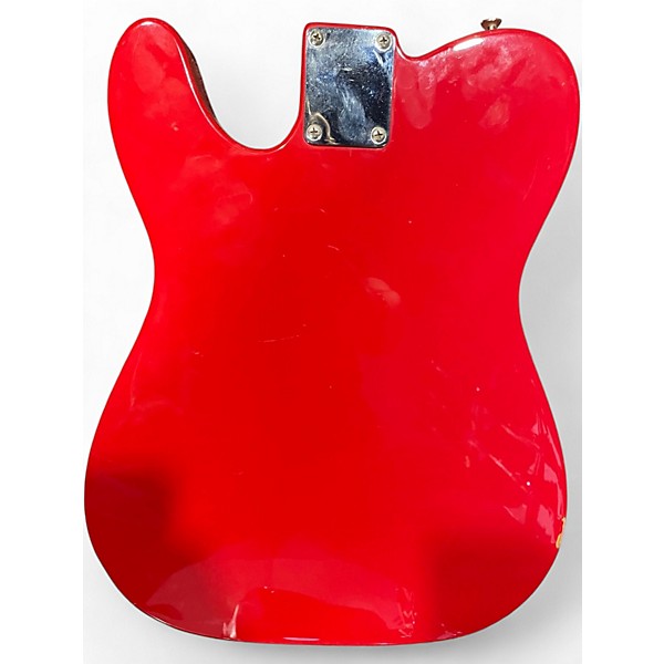 Used 1990s Squier TELE Hot Rod Red Solid Body Electric Guitar