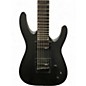 Used Jackson JS22-7 Dinky 7 String Black Solid Body Electric Guitar
