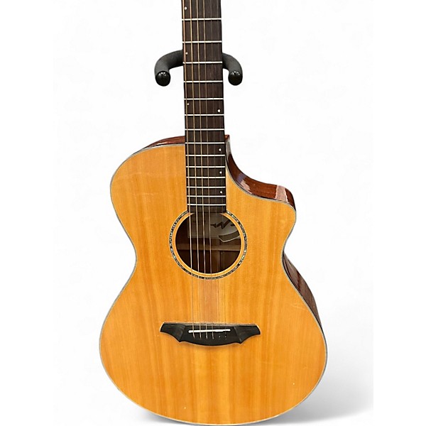 Used Breedlove Solo C35/SMe Natural Acoustic Guitar