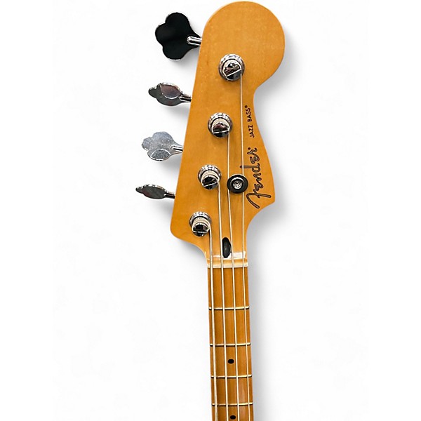Used Fender PLAYER II JAZZ BASS PLUS TOP Blue Burst Electric Bass Guitar