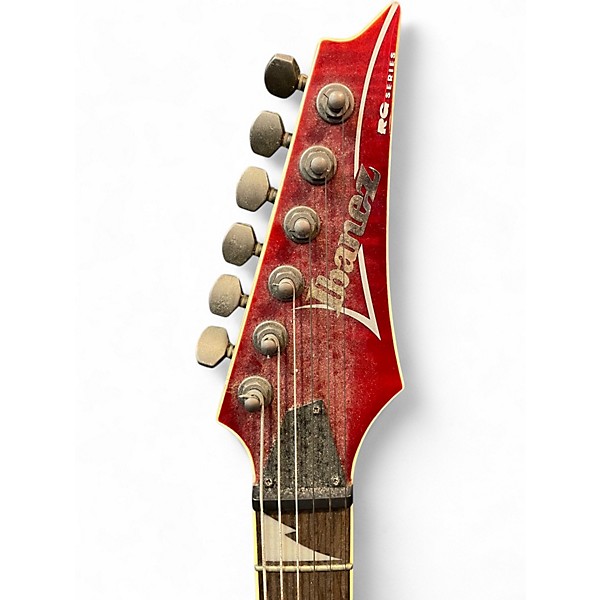 Used Ibanez RG3EXFM1 Blackcherry Solid Body Electric Guitar