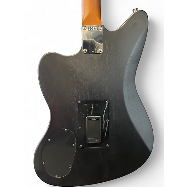 Used Fender Acoustasonic Standard Jazzmaster Black Acoustic Electric Guitar