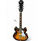 Used Epiphone Casino Tobacco Sunburst Hollow Body Electric Guitar thumbnail