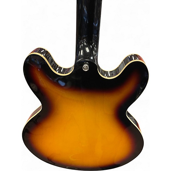 Used Epiphone Casino Tobacco Sunburst Hollow Body Electric Guitar