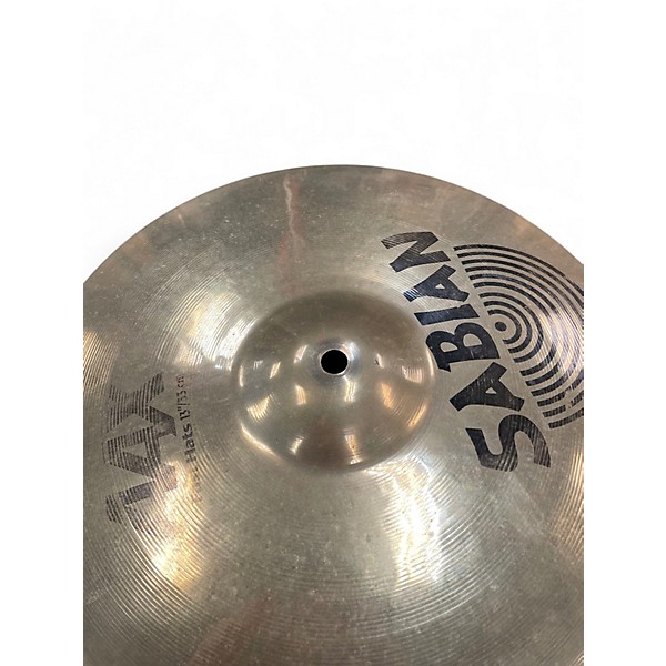 Used SABIAN 13in AAX Fast Hi Hat Pair Cymbal