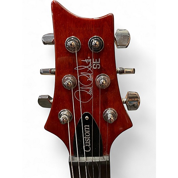 Used PRS SE Custom 24 Cherry Sunburst Solid Body Electric Guitar