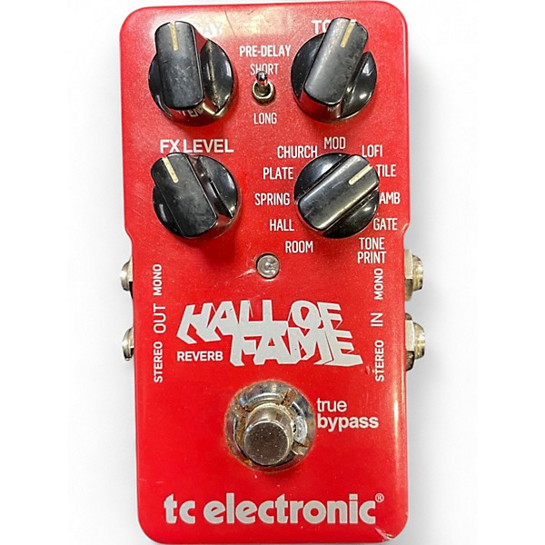 Used TC Electronic Hall of Fame Reverb Effect Pedal