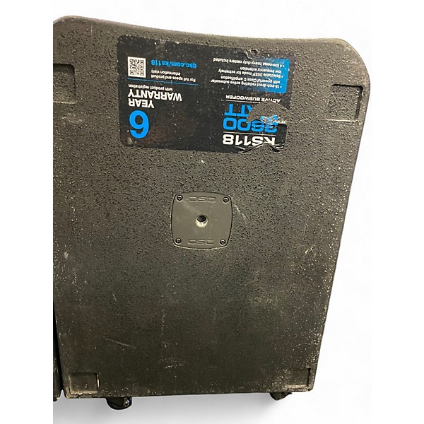 Used QSC KS118 Powered Subwoofer