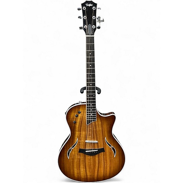 Used Taylor T5 C2 CUSTOM KOA EDGE BURST Acoustic Electric Guitar