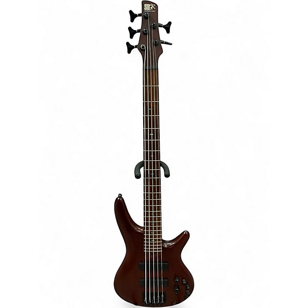 Used Ibanez SR505 5 String Mahogany Electric Bass Guitar