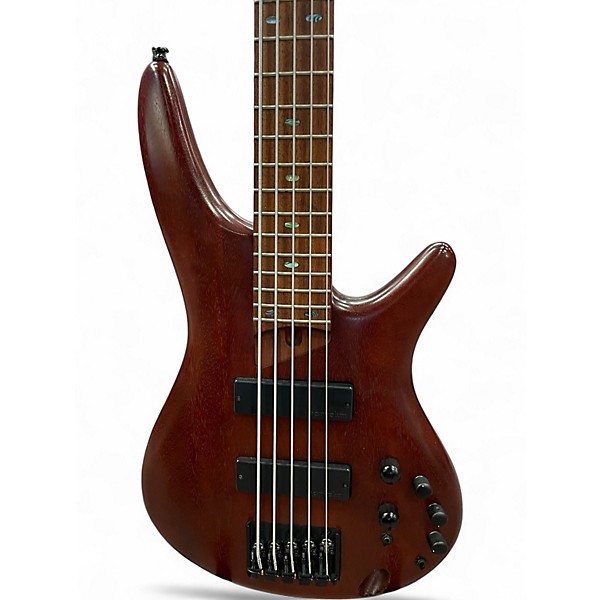 Used Ibanez SR505 5 String Mahogany Electric Bass Guitar