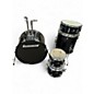 Used Ludwig 5 Piece BACKBEAT BLACK SPARKLE Drum Kit thumbnail