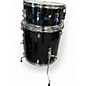 Used Ludwig 5 Piece BACKBEAT BLACK SPARKLE Drum Kit