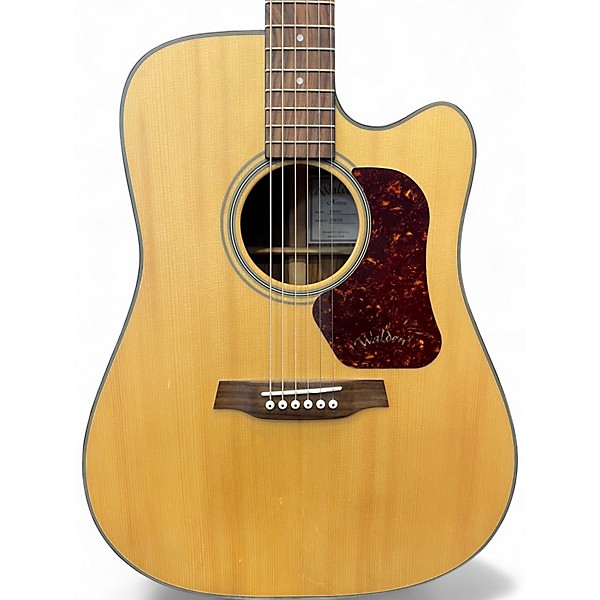 Used Walden D560CE Natural Acoustic Electric Guitar