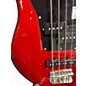 Used Squire By Fender Jaguar Bass SS Candy Apple Red Electric Bass Guitar