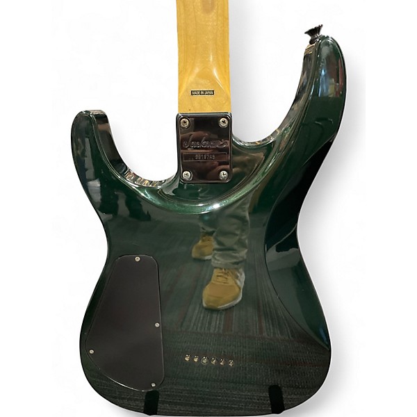 Used Jackson MIJ DINKY Green Solid Body Electric Guitar