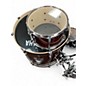Used Yamaha 7 Piece Stage Custom Cranberry Red Drum Kit