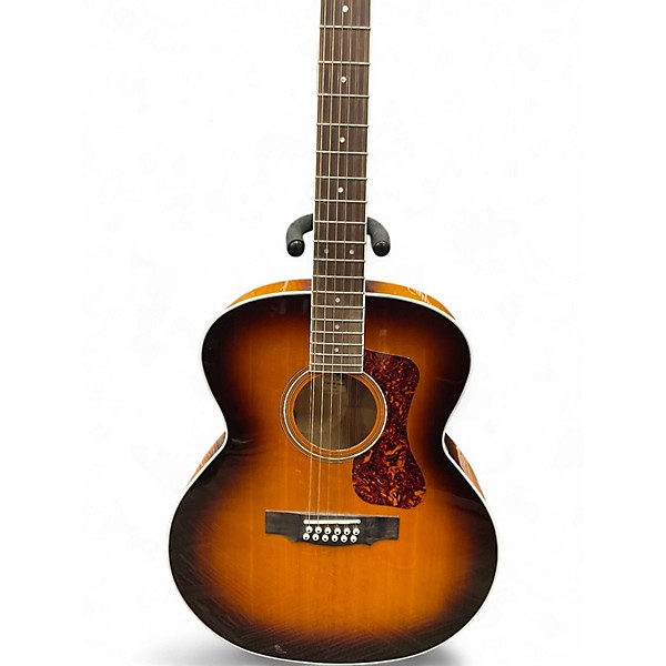Used Guild F2512E 2 Tone Sunburst 12 String Acoustic Guitar