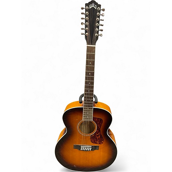 Used Guild F2512E 2 Tone Sunburst 12 String Acoustic Guitar
