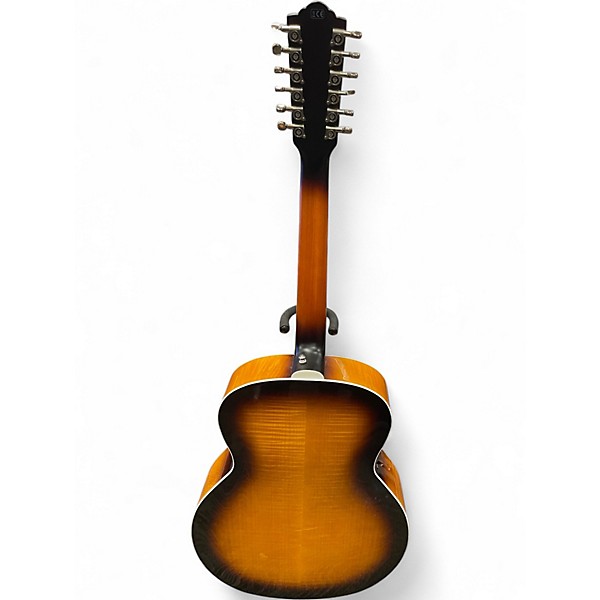 Used Guild F2512E 2 Tone Sunburst 12 String Acoustic Guitar