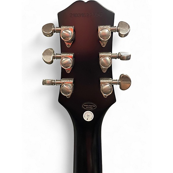 Used Epiphone SG Prophecy Custom GX Crimson Red Burst Solid Body Electric Guitar